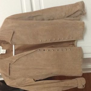 Coldwater Creek Suede Jacket
